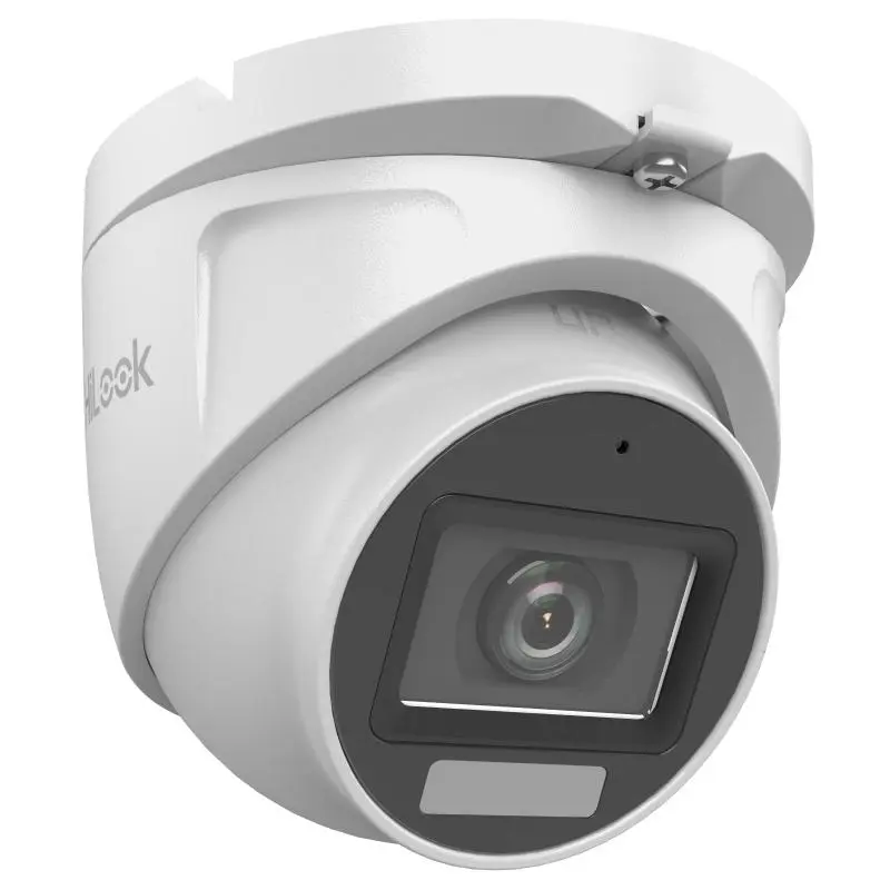 HiLook 2MP Dual Light Audio Fixed Turret Camera Built-in Mic