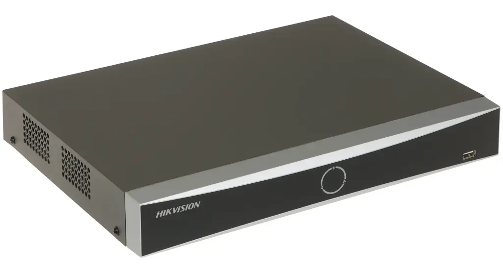 Hikvision 8-ch 4K 2HDD 1U (K Series AcuSense) NVR Up To 80 Mbps incoming Bandwidth