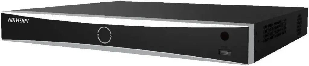 Hikvision PoE 8-ch 1U (K Series AcuSense) 4K NVR Up To 80 Mbps incoming Bandwidth
