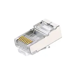 [RJ45 Metal Open] Cat6 Connectors RJ45 Metal (Open)