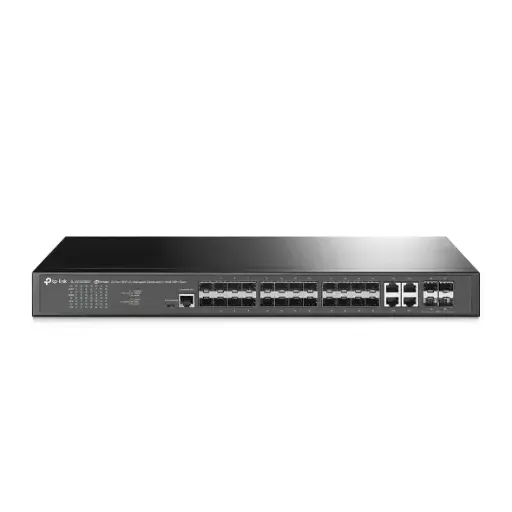[TL-SG3428XF] +Omada - 24-Port Gigabit and 4-Port 10GE SFP+ L2+ Managed Switch with 24-Port PoE