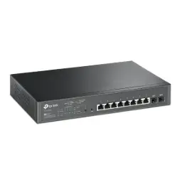 [TL-SG2210MP] TP-LINK 8-Port Gigabit Desktop/Rackmount Switch with 8-Port PoE+