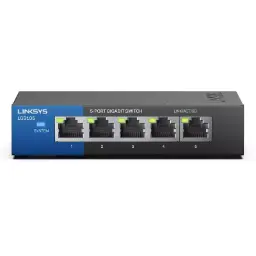 [LGS105-ME-RT] Linksys LGS105 5-Port Gigabit Unmanaged Network Switch