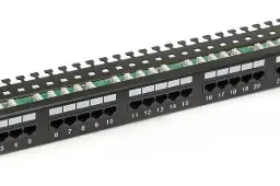 [NS-PP6A-UTP-FL-24P] Netsys Patch Panel 24 Port Loaded