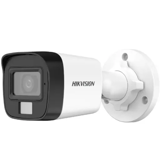 [DS-2CE16K0T-LPFS] Hikvision 3K Smart Hybrid Light Fixed Mini Bullet   Mic Camera