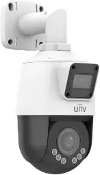 [IPC9312LFW-AF28-2X4] 2MP+2MP 4X ColorHunter MultiView Dual-Light Network PTZ Camera Built-in Dual-Mic and High-Power Speaker