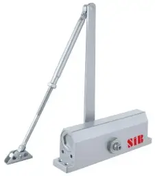 [SIB  Door Closer - Silver 120KG] SIB Metal Automatic Door Closer - Silver 120KG 