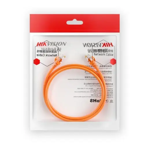[DS-1NP6UEC0] Hikvision CAT6 Patch Cord U/UTP 24AWG 1M