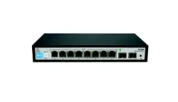 [DGS-F1100-10PS] D-Link 250M 10-Port 10/100/1000 Smart Switch With 8 PoE+ Ports & 2 Uplink Ports