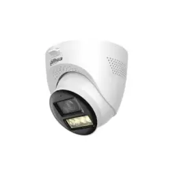 [DH-HAC-HDW1200TQP-IL-T] 2MP Smart Dual Light HDCVI Two-way Audio Fixed-Focal Eyeball Camera