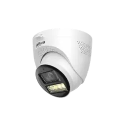 [DH-HAC-HDW1500TQP-IL-T] Dahua 5MP Smart Dual Light HDCVI Two-way Audio Fixed-Focal Eyeball Camera