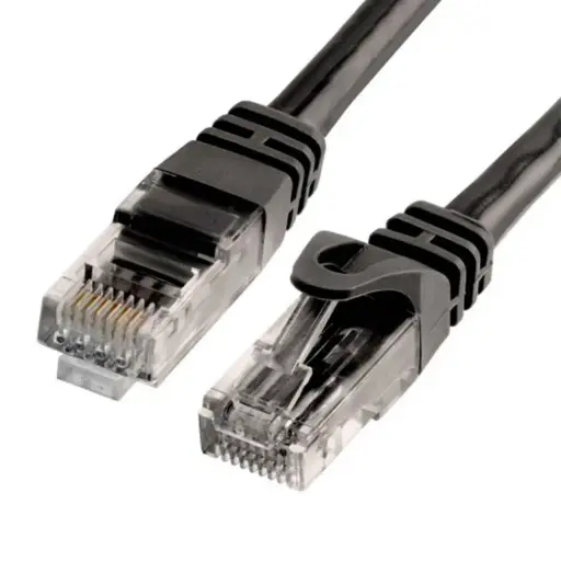 [NCB-C6UBLKR1-1] D-Link Cat6 Patch Cord 1M Black