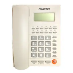 [T219CID (White)] Peaktel Telephone Model T219CID (White)