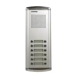 [DR-12AM] Commax Intercom 12 Buttons Audio Outdoor Aluminum Panel