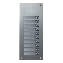 [DR-10US] 10 Buttons Audio Outdoor Aluminum Slave Panel