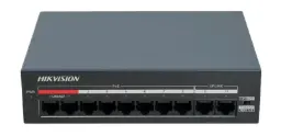 [DS-XS10-P] Hikvision 8 Port Fast Ethernet Unmanaged POE Switch