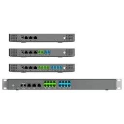 [UCM6300A] Grandstream IP PBX Appliance - 2x GbE PoE LAN/WAN - 1 Hot Standby Port - 250 SIP Users - 50 Concurrent Calls - UCM RC - 12V/1.5A PSU