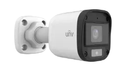 [UAC-B112-AF40-W] Uniview 2MP ColorHunter Fixed Warm Light Bullet Analog Camera Built-in Mic