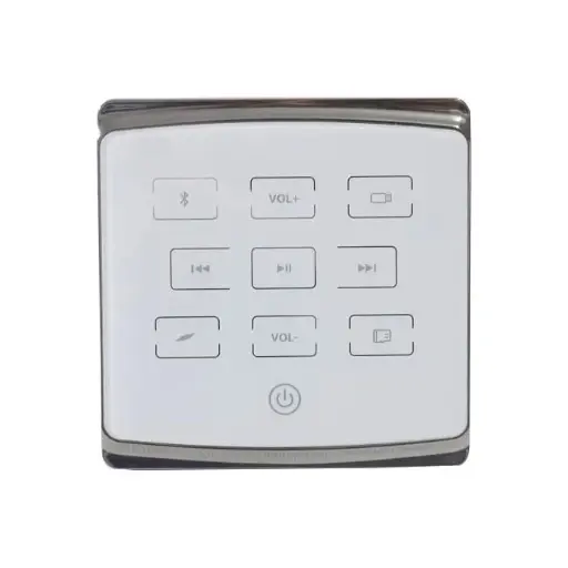 [MT-ITA-225D White] MASTER TEAM Wall Amplifier 225D Touch 50W 4-8 OHM (White)