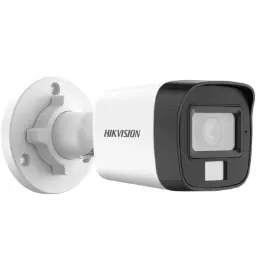 [IDS-2CE16K0T-LPFS] Hikvision 3K Smart Hybrid Light Audio Fixed Mini Bullet Camera Built-in Mic