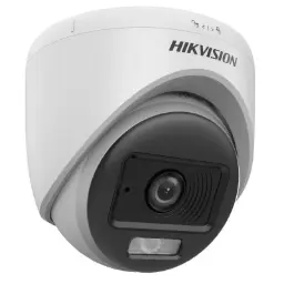 [DS-2CE70KF0T-LPFS] Hikvision 3K ColorVu Smart hybrid light Indoor Fixed Turret Camera Built-in Mic