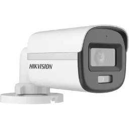 [DS-2CE10KF0T-LPFS] 3K ColorVu Smart hybrid light Fixed Mini Bullet Camera Built-in Mic