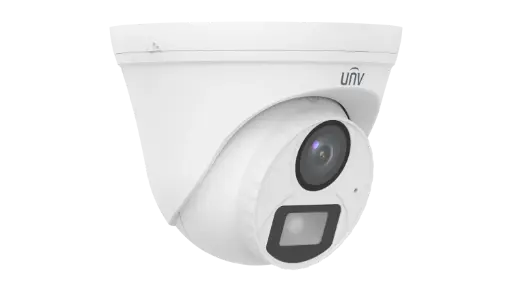 [UAC-T115-AF28-W] Uniview 5MP ColorHunter Fixed Warm Light Turret Analog Camera Built-in Mic
