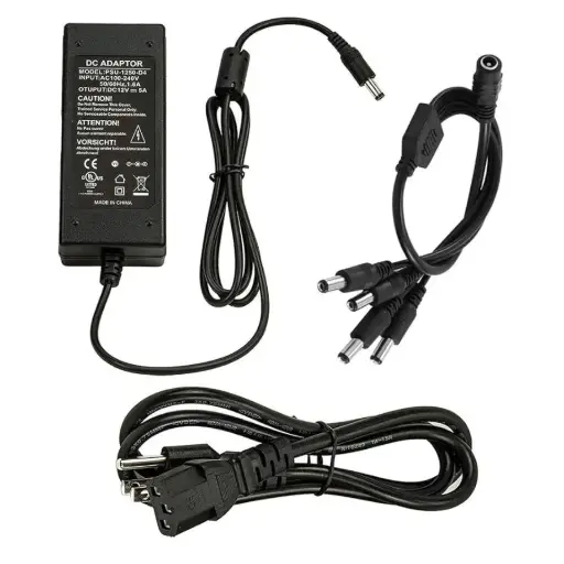 [Adapter 12V 5A Splitter 4*1] Adapter 12V 5A Splitter 4*1