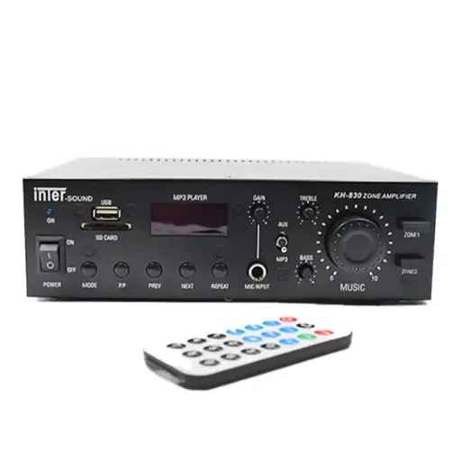 [MP250UB] DSPPA 250W Mini Digital Mixer Amplifier With USB & Bluetooth