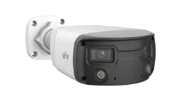 [IPC2K24SE-ADF40KMC-WL-I0] Uniview 4MP ColorHunter OmniView Fixed Warm Light Bullet Network Camera Built-in dual-mic and speaker