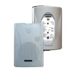 [DSP8063W] DSPPA 30W Wall Mount Speaker With Power Tap (White)