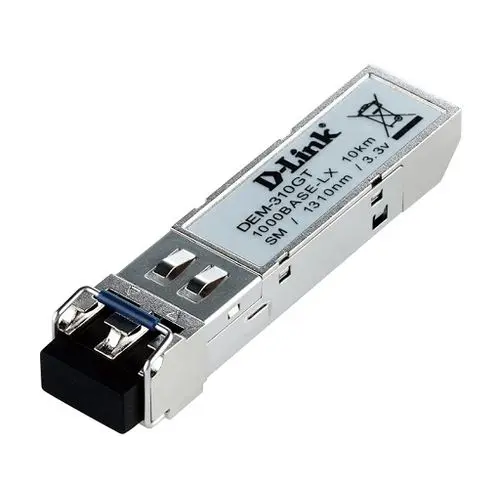 [DEM-310GT] D-Link 1-Port Mini GBIC Module for 1000BaseLX (LC Duplex)