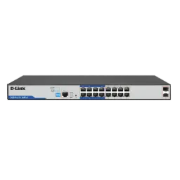 [DGS-F1210-18PS-E] D-Link 18 port Managed Gigabit Switch with 16 Ports Gigabit PoE , 2 Gigabit SFP Uplink Ports