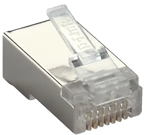 [NPG-C61MET502-100] D-Link RJ Cat6 FTP Modular Plugs (Metal)