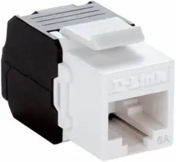 [NKJ-6AWHI1B21] D-Link RJ CAT6A KEYSTONE JACKS (White)
