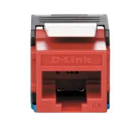 [NKJ-6ARED1B21] D-Link RJ CAT6A KEYSTONE JACKS (RED)