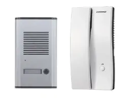 [DP-2S/DR-201A] Commax Audio Intercom Kit 1 Line Aluminum  Panel