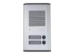 [DP-2S/DR-201AG] Commax Audio Intercom Kit 2 Line - Aluminum Panel With 1  Handset