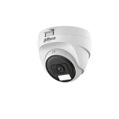 [DH-HAC-T1A21P-U-IL] Dahua 2MP Smart Dual Light HDCVI Fixed-Focal Eyeball Camera