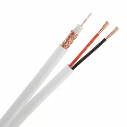 100M RG59 Cable (White) 