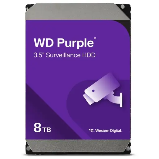 [WD PURPLE 8TB 3YEARS WARRANTY] WD Purple 8TB Surveillance Hard Drive   